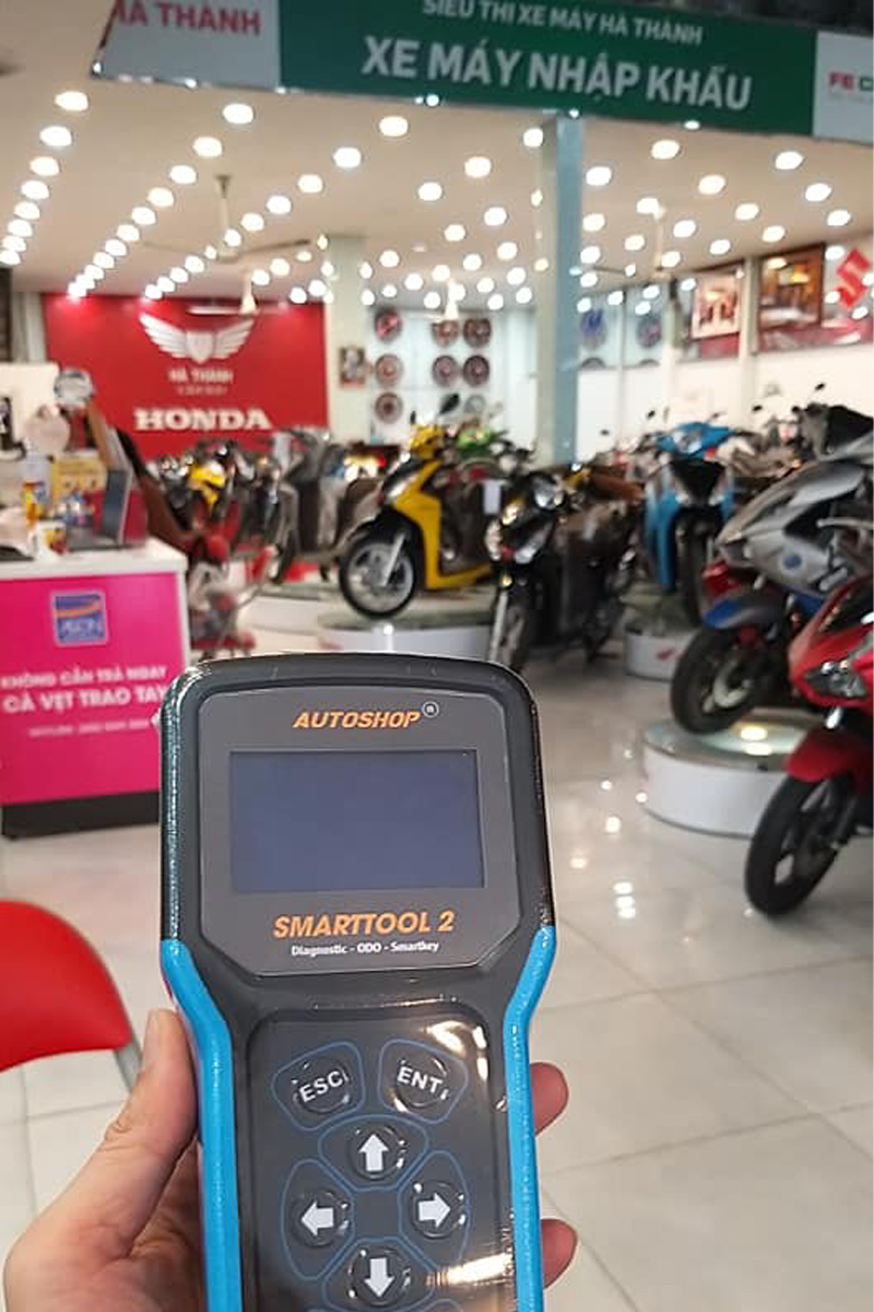 máy đọc lỗi smarttool tại honda hà thành