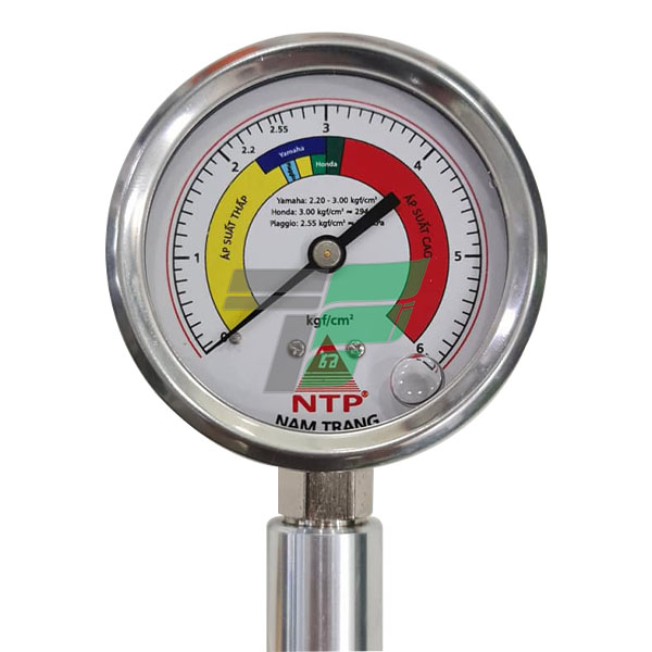 đồng hồ đo áp suất bơm xăng 
